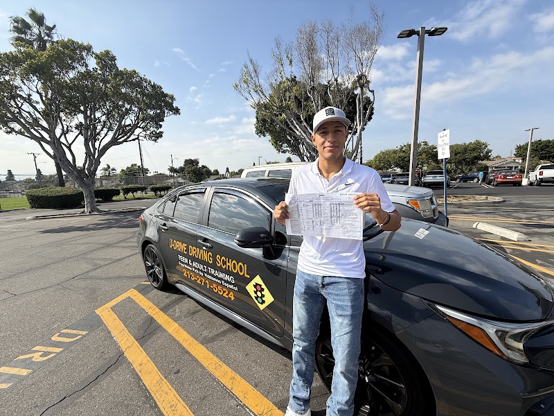 D&S Driving School student and instructor at the wheel