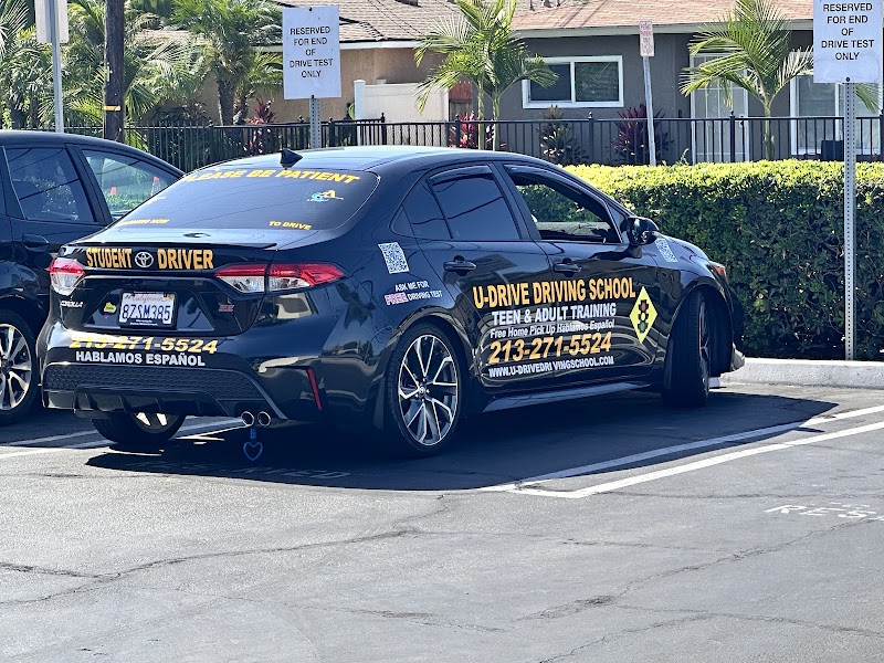 Behind the wheel driving lesson with D&S Driving School in Montebello